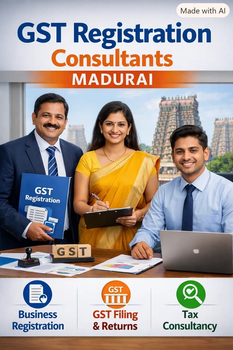 GST Registration Consultants in Madurai | ChennaiAccounts
