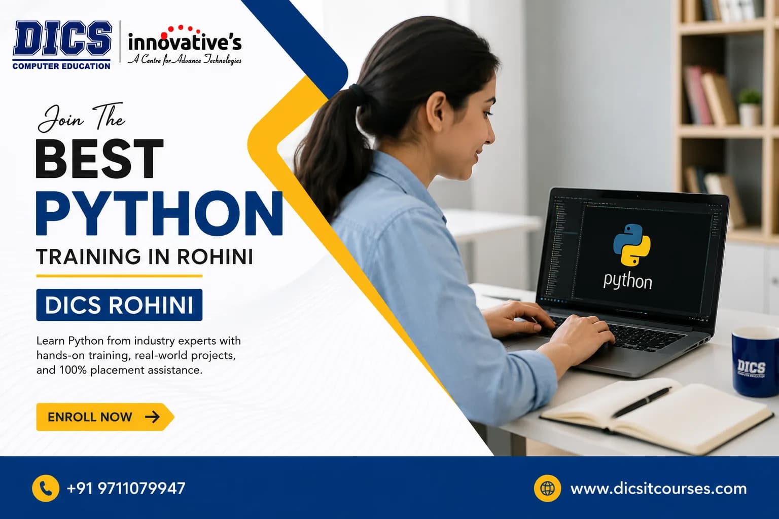 Best Python Training Institute in Rohini | DICS Rohini