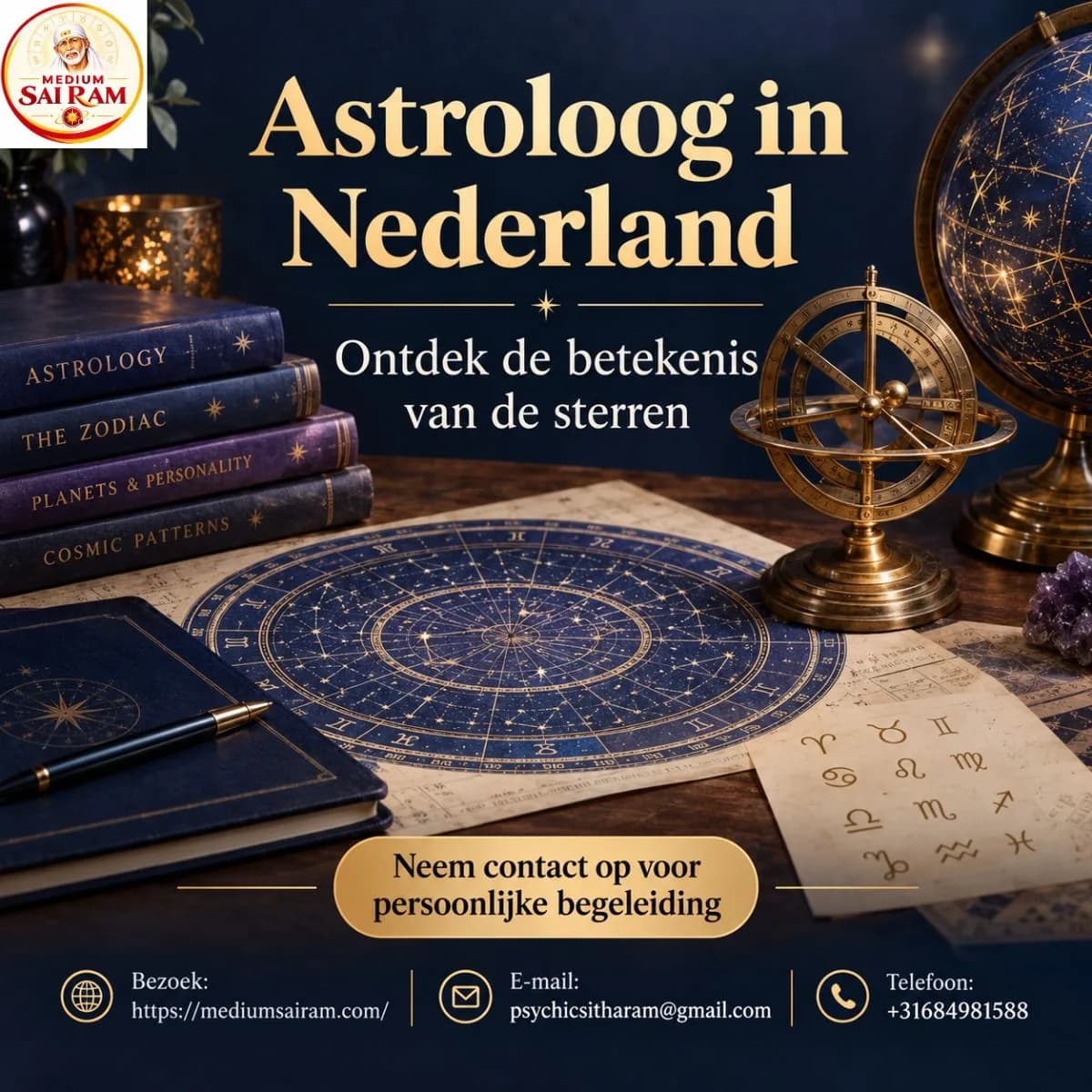 Astroloog in Nederland | Pandith Sai Ram