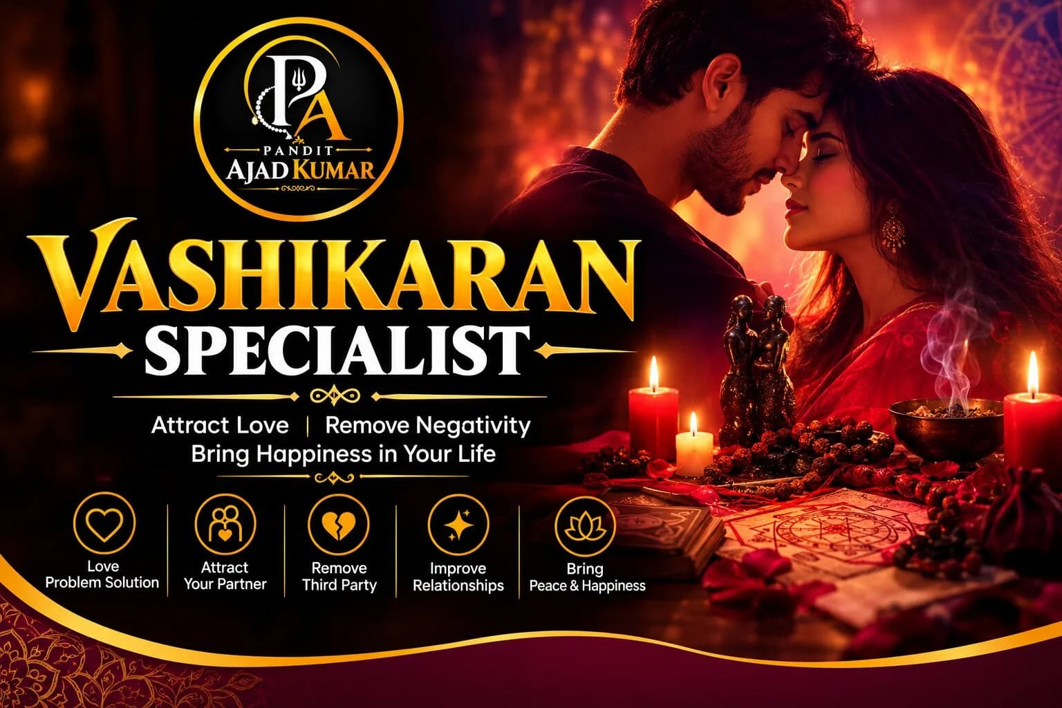 Vashikaran Specialist for Love and Compatibility Concerns