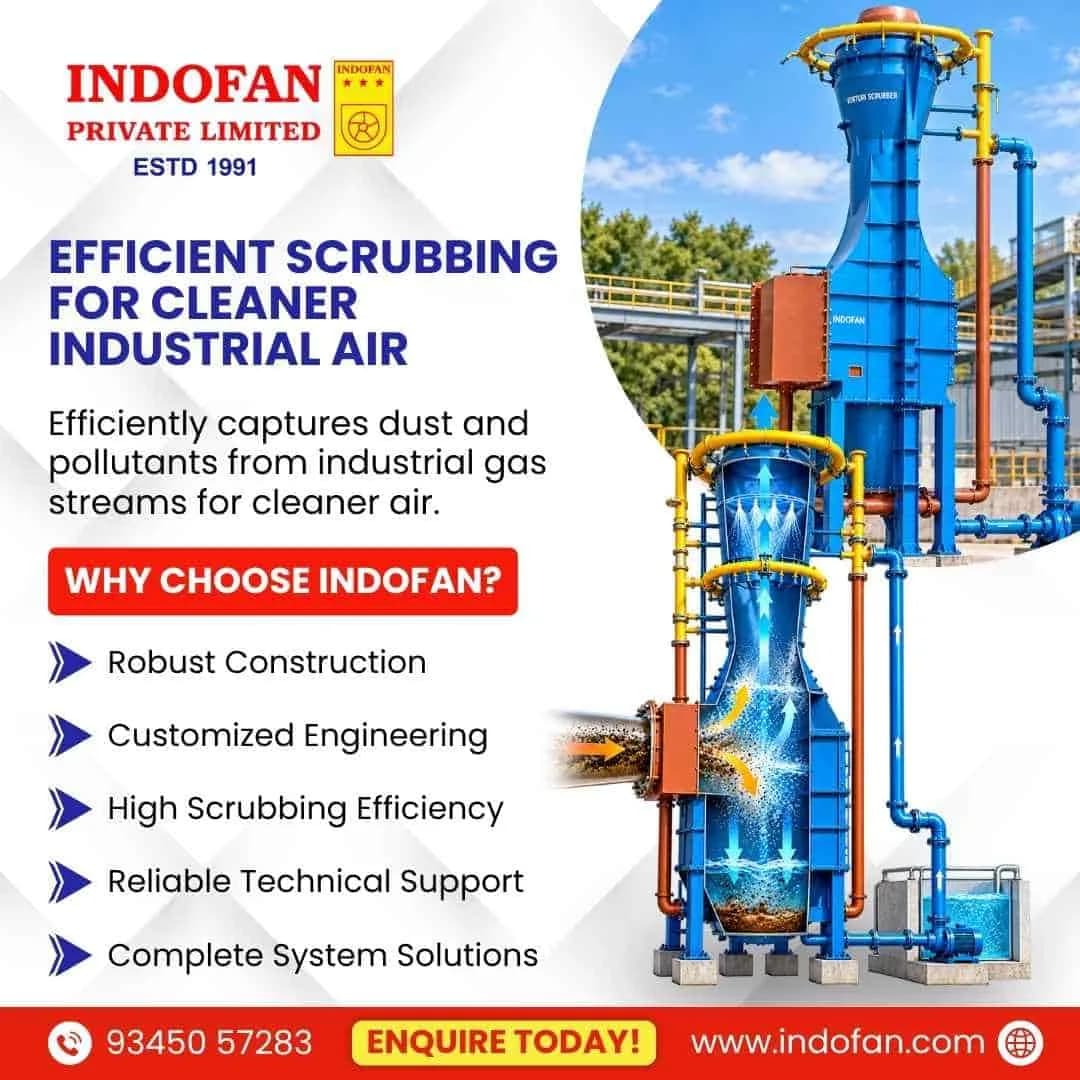 Efficient Venturi Scrubbing for Cleaner Industrial Air