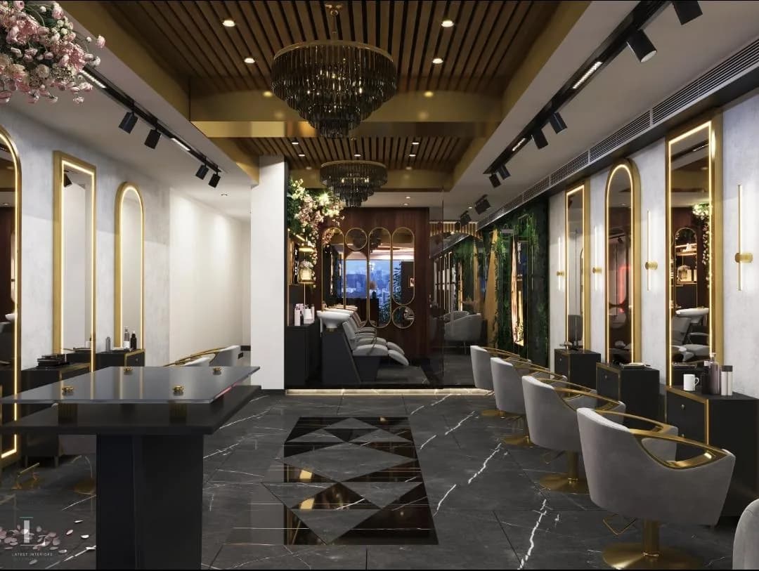 Luxury Salon Interior Designers in South Delhi | Latest Interiors