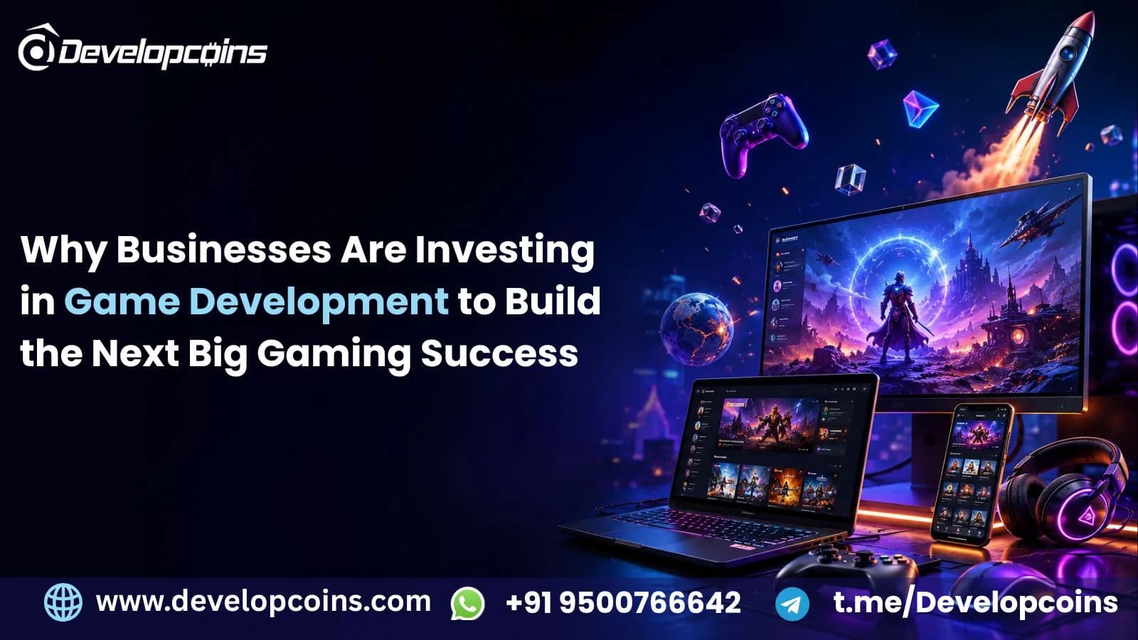 Start Earning Through Your Own Gaming Business with Game Development 