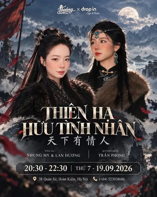 Live Chinese Music in Hanoi: A Night of Mandarin and Cantonese Music