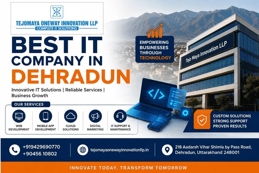 Best It Company In Dehradun: Powering A Smarter Digital Future