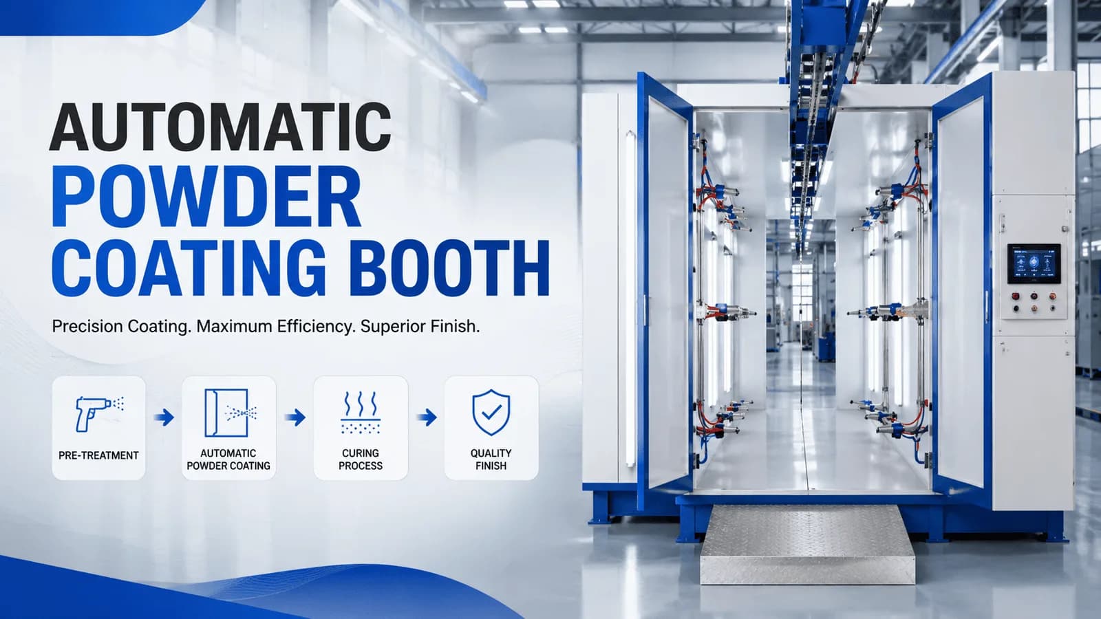 Automatic Powder Coating Booth