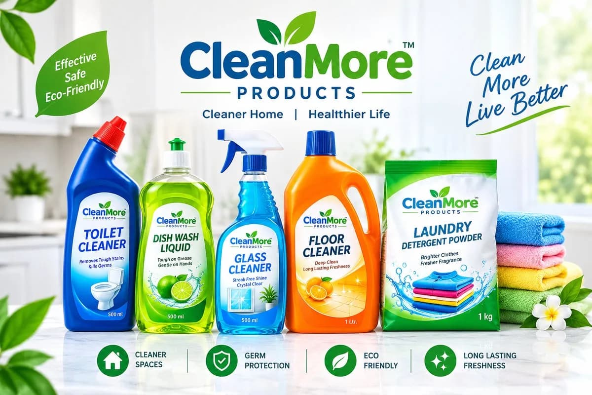 CleanMore Products – Cleaning Products in Lucknow, UP
