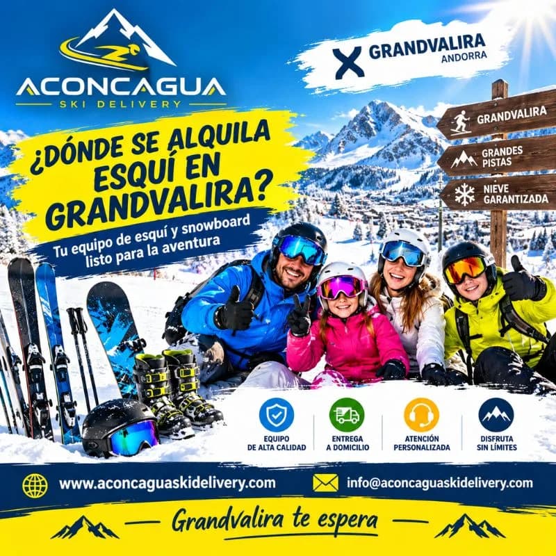 ¿Dónde se Alquila Esquí en Grandvalira? Guía para Encontrar el Mejor Equipo