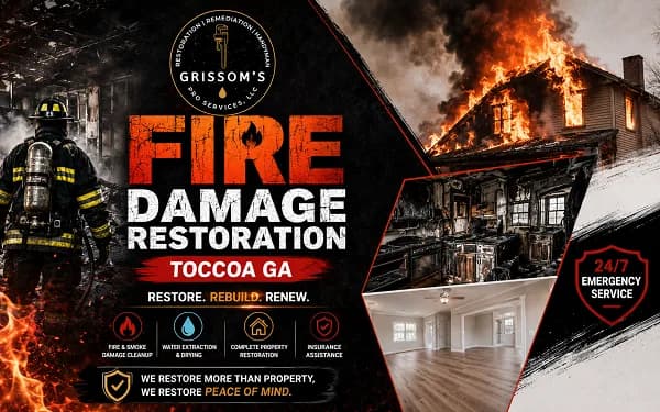 Fire Damage Restoration Toccoa GA