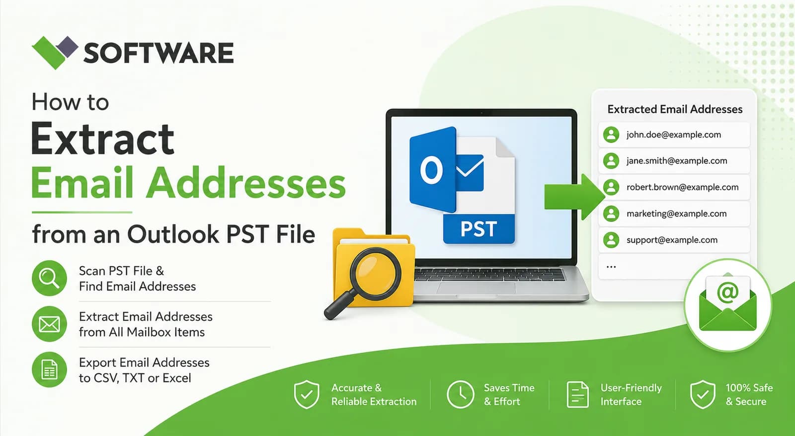 How to Extract Email Addresses from Outlook PST File