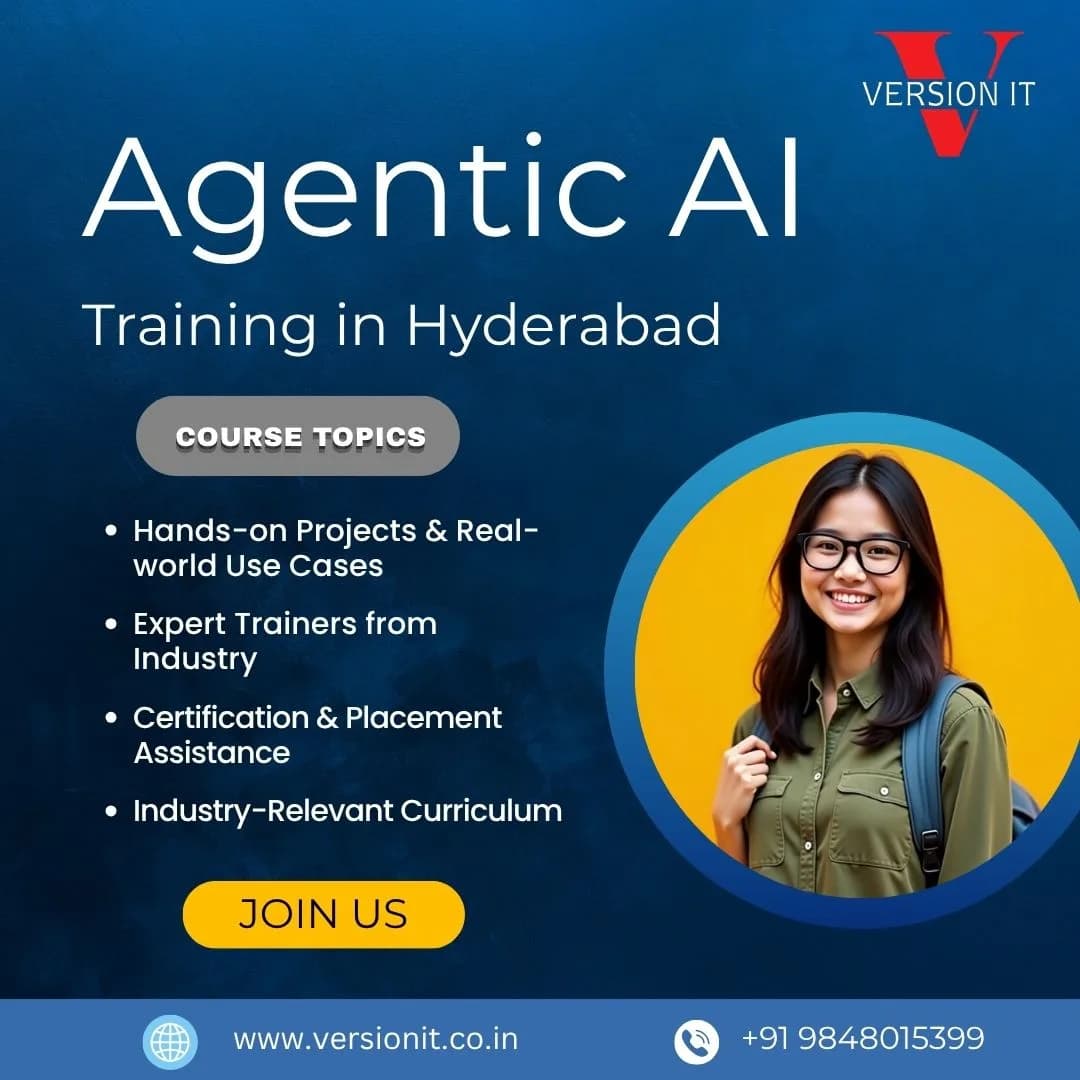 Agentic AI Training in Hyderabad for Future-Ready AI Careers