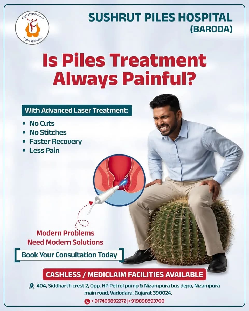 Advanced Piles Laser Treatment | Sushrut Piles Hospital