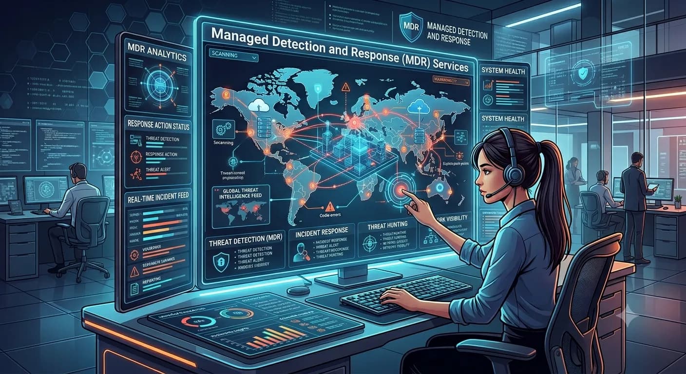 MDR Services: Why Businesses Need 24/7 Threat Detection and Response