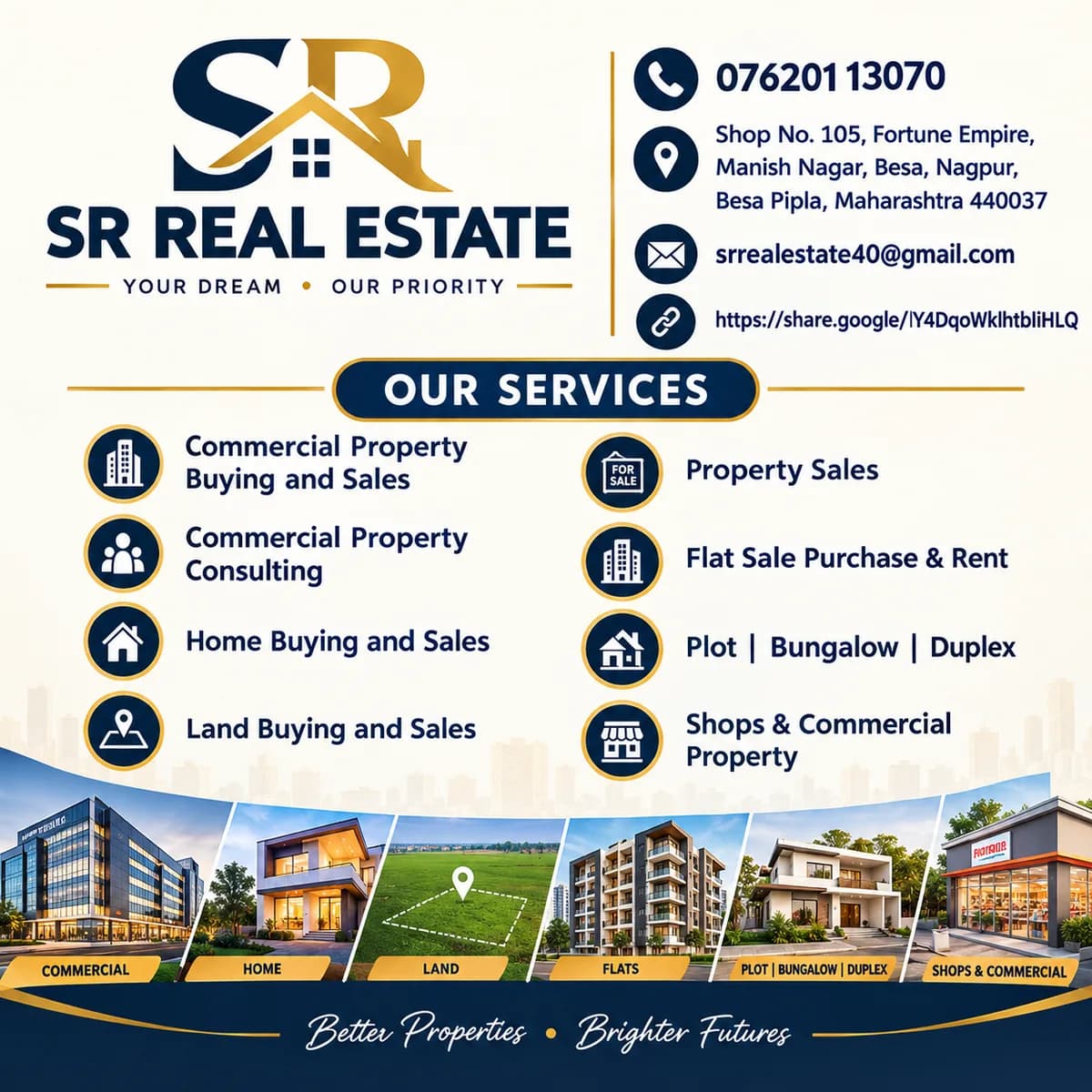 SR Real Estate - Real Estate Agents in Nagpur
