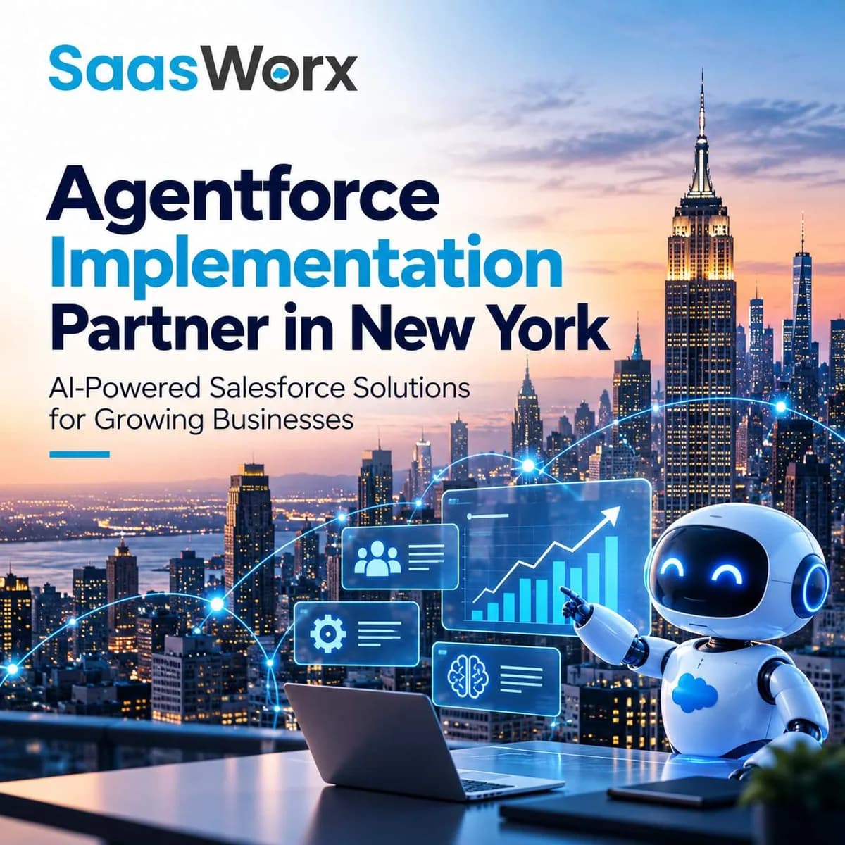 Agentforce Implementation Partner in New York | SaasWorx Consulting