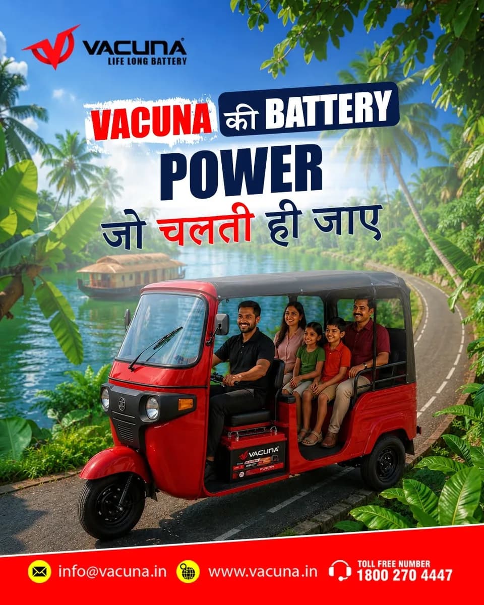 E-Rickshaw Lithium Battery for Commercial Drivers