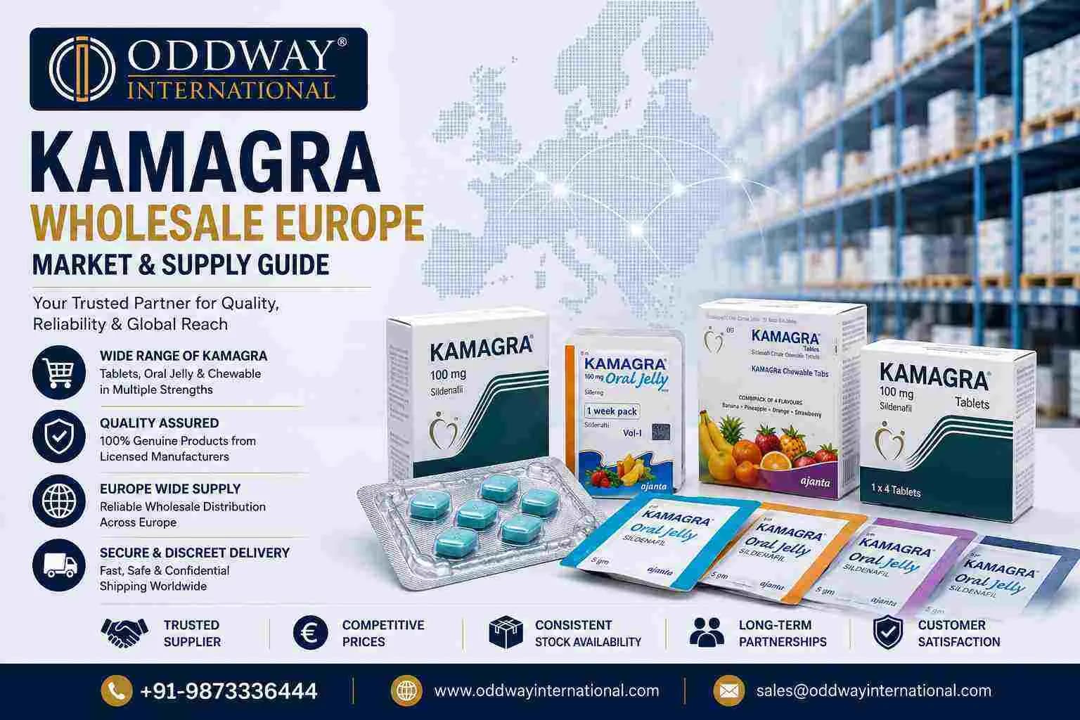 How to Buy Kamagra Wholesale in Europe - Oddway