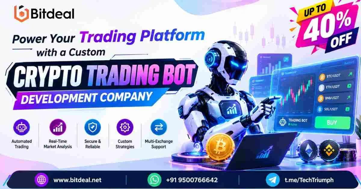 Power Your Trading Platform with a Custom Crypto Trading Bot – Get 30% OFF 