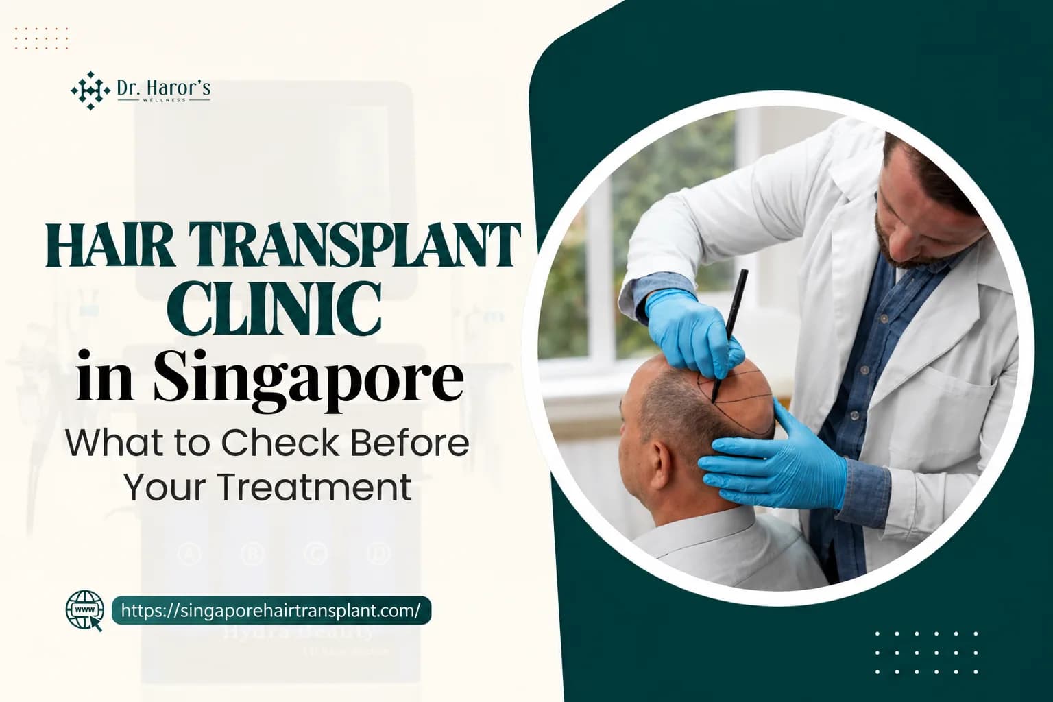 Hair Transplant Clinic in Singapore: What to Check Before Your Treatment