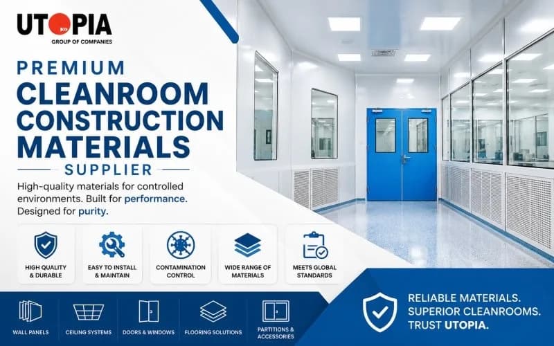 Premium Cleanroom Construction Materials Supplier in Singapore
