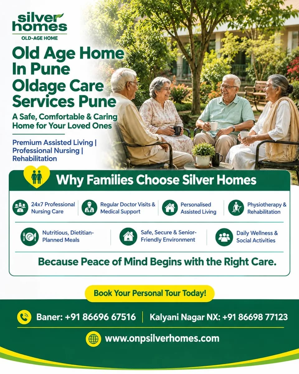 Old Age Home In Pune - ONP Silver Homes 