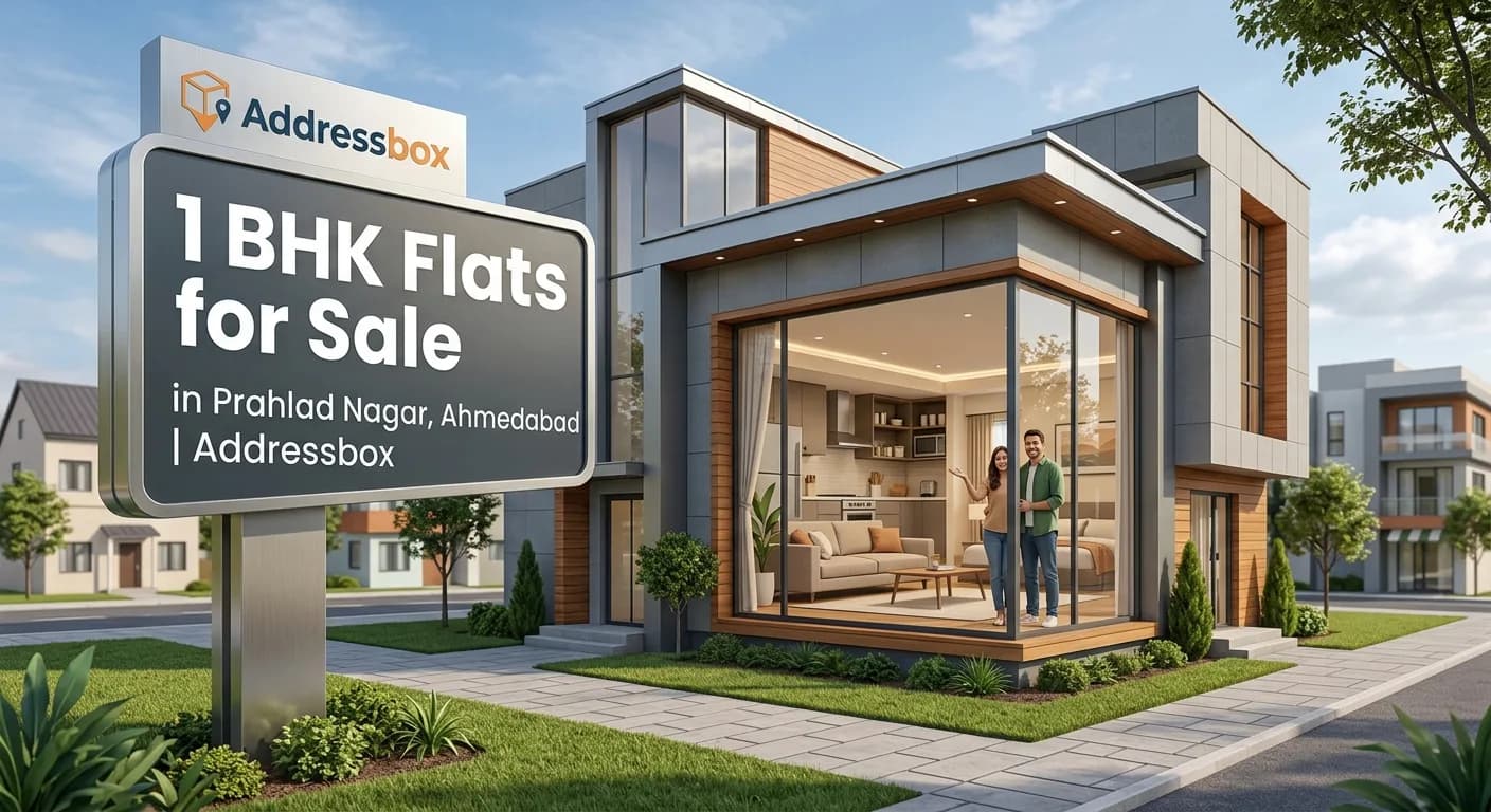 1 BHK Flats for Sale in Prahlad Nagar, Ahmedabad | Addressbox