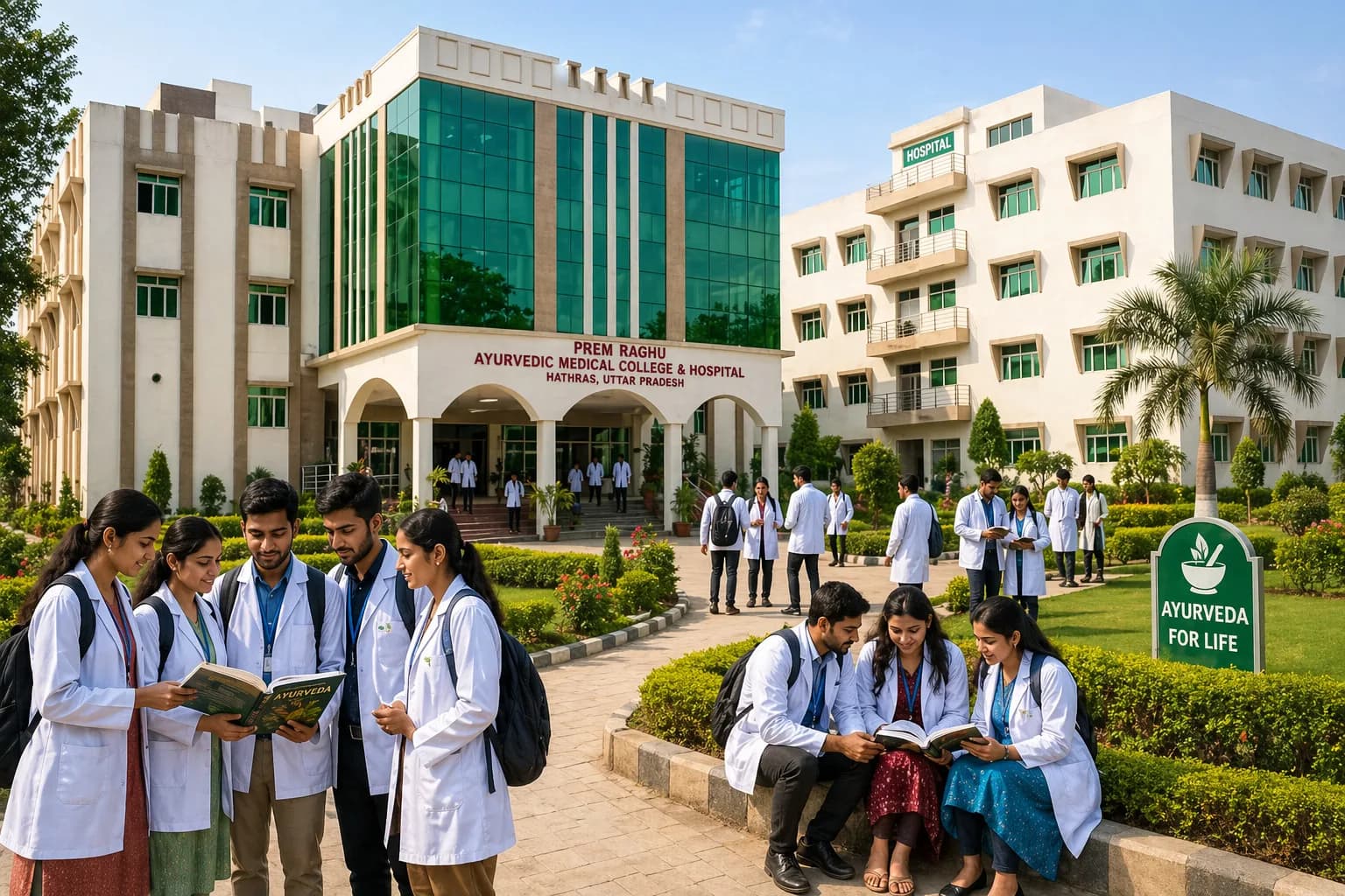Prem Raghu Ayurvedic Medical College & Hospital, Hathras UP
