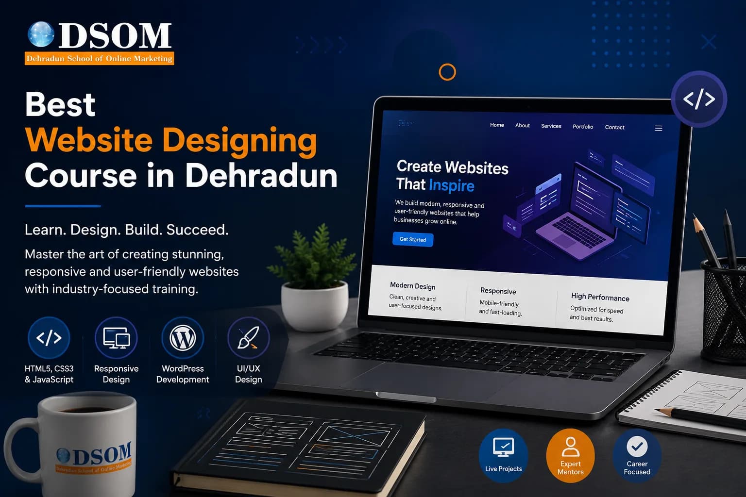 Best Website Designing Course in Dehradun