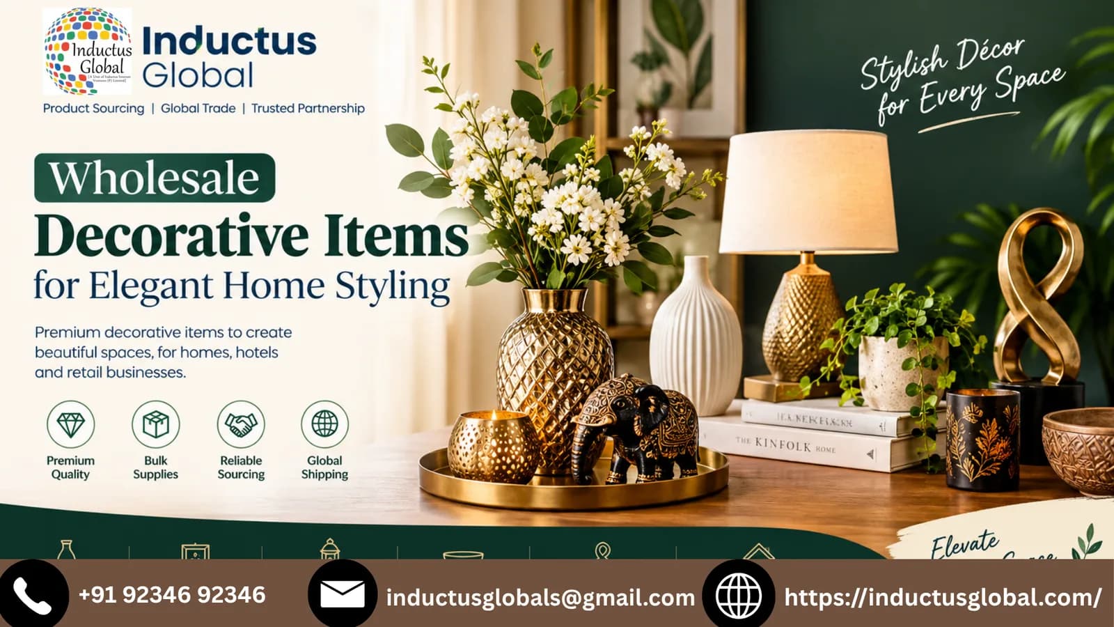 Wholesale Decorative Items for Elegant Home Styling