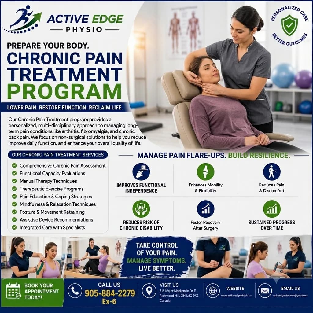Chronic Pain Treatment in Headford, Richmond Hill | Book Your Visit