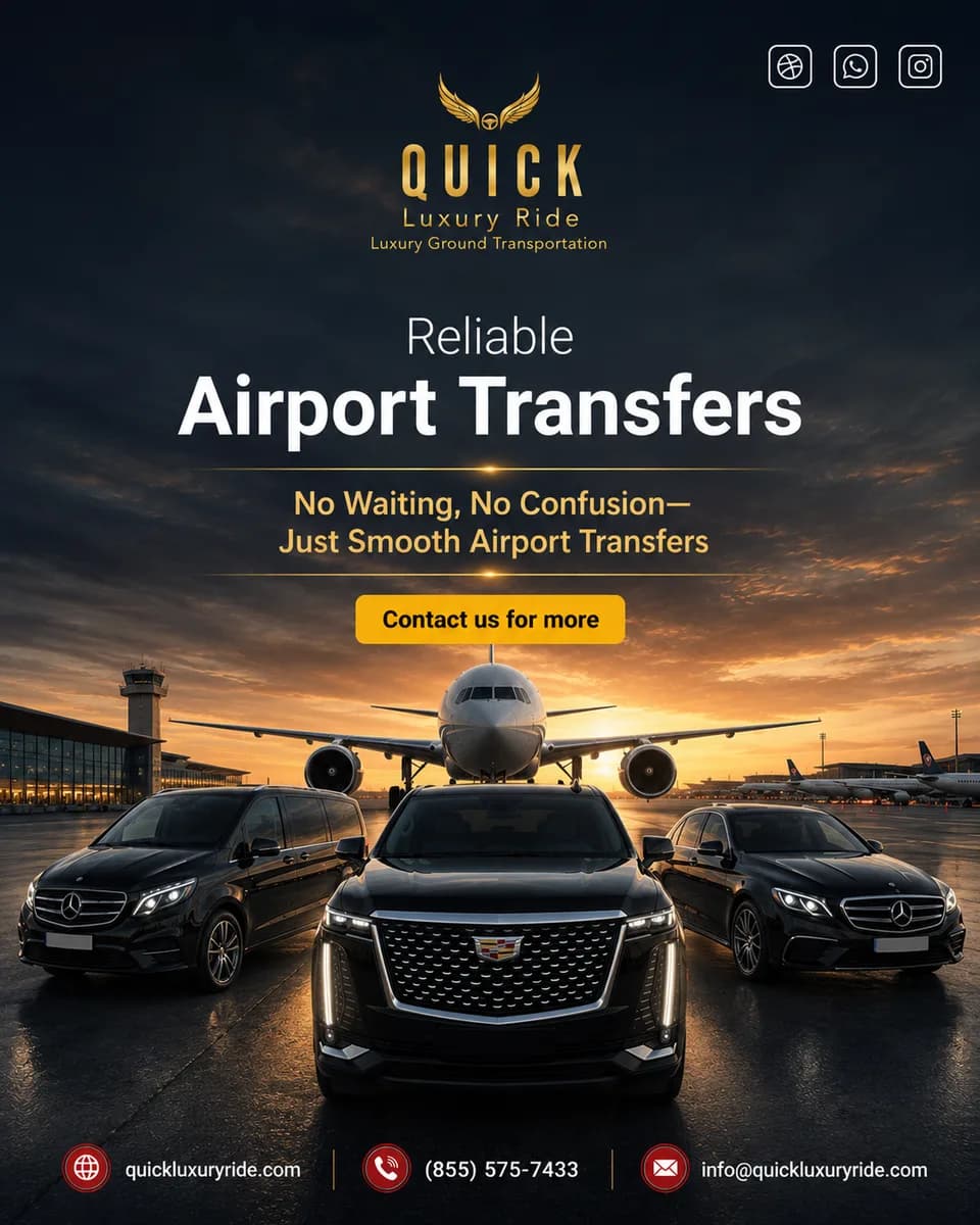Private Airport Transportation to JFK from NJ- Call (855) 575-7433