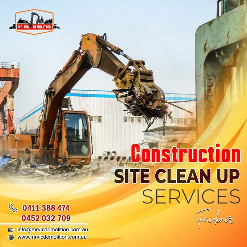Construction Site Clean-Up Services for Safe and Efficient Project Completion