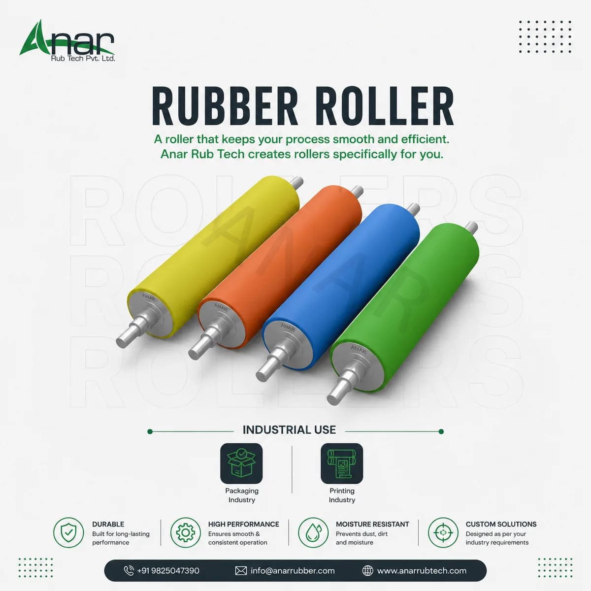 India's Trusted Rubber Manufacturer Since 1978 | Anar Rub Tech 