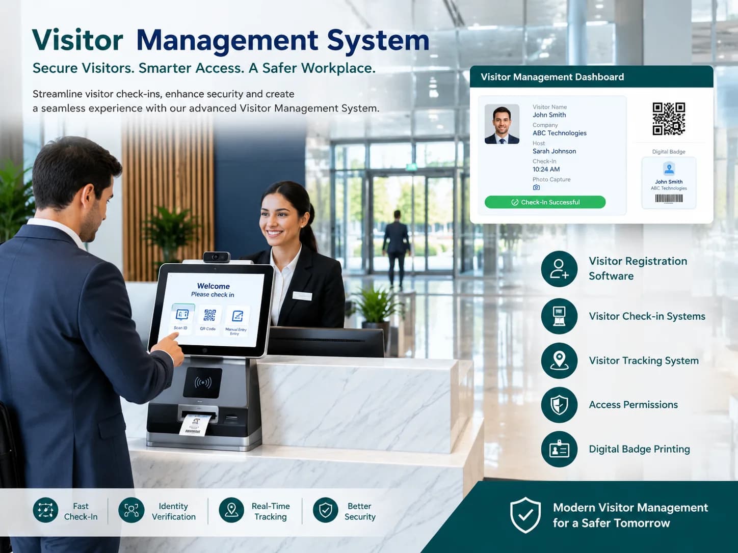 Visitor Management System UAE: Simplify Visitor Registration and Tracking