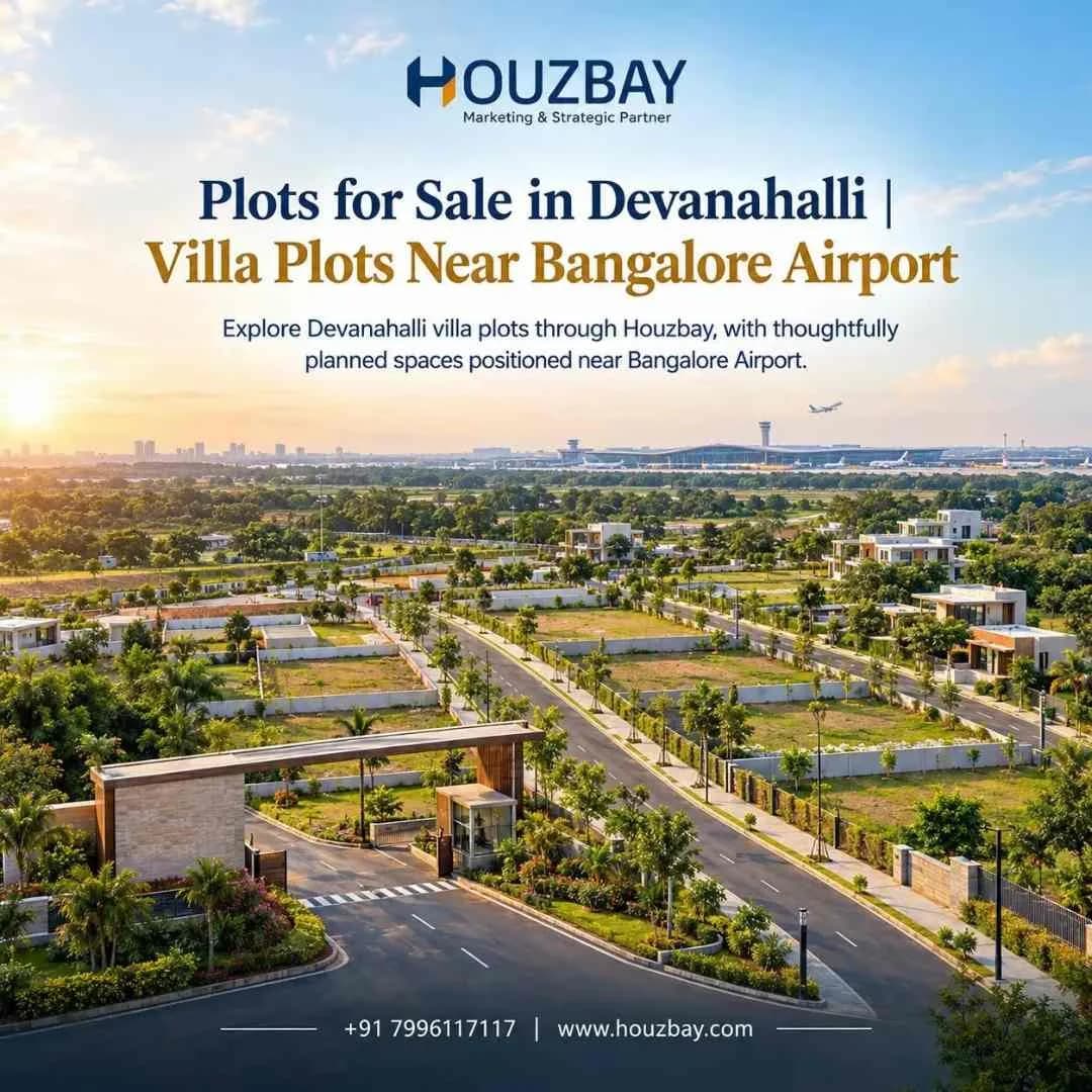Plots for Sale in Devanahalli | Villa Plots Near Bangalore Airport | Houzbay