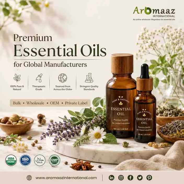 Discover Premium Essential Oils from Aromaaz International