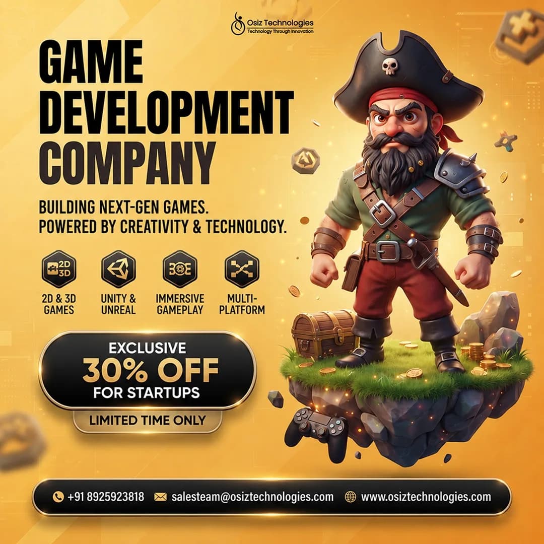 Turn Your Game Idea Into a Player-Ready Experience – Get Flat 30% OFF!