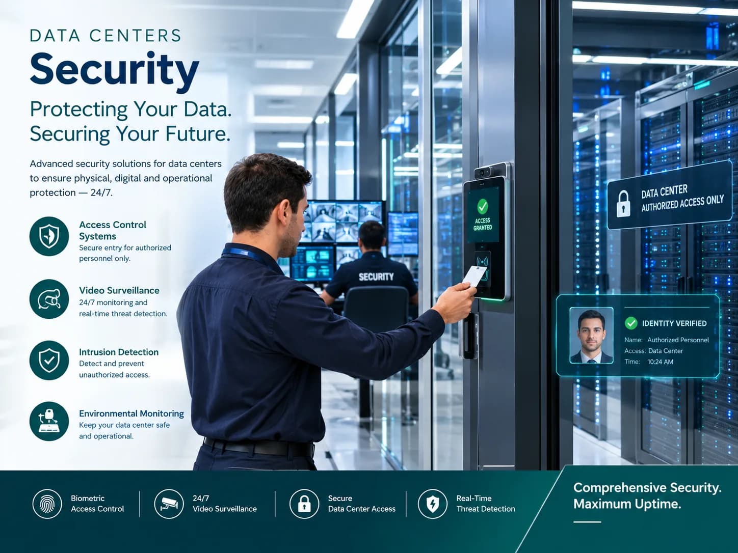 Smart Data Center Security KSA for Enhanced Facility Protection