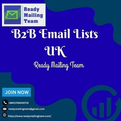 Ready Mailing Team – Trusted B2B Email Lists UK for Effective Marketing and Business Expansion