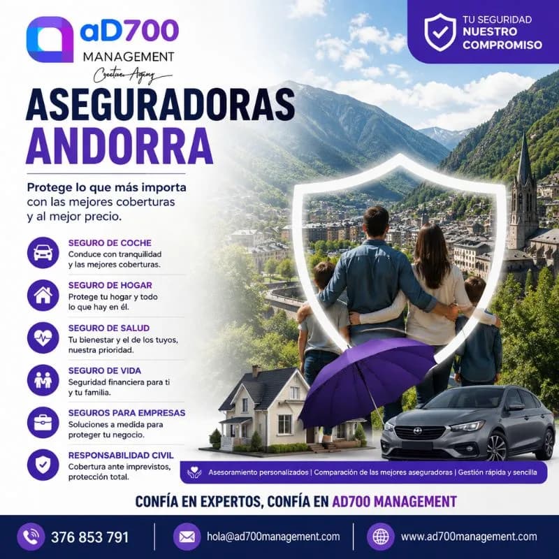 Aseguradoras Andorra: Seguros Personalizados al Mejor Precio