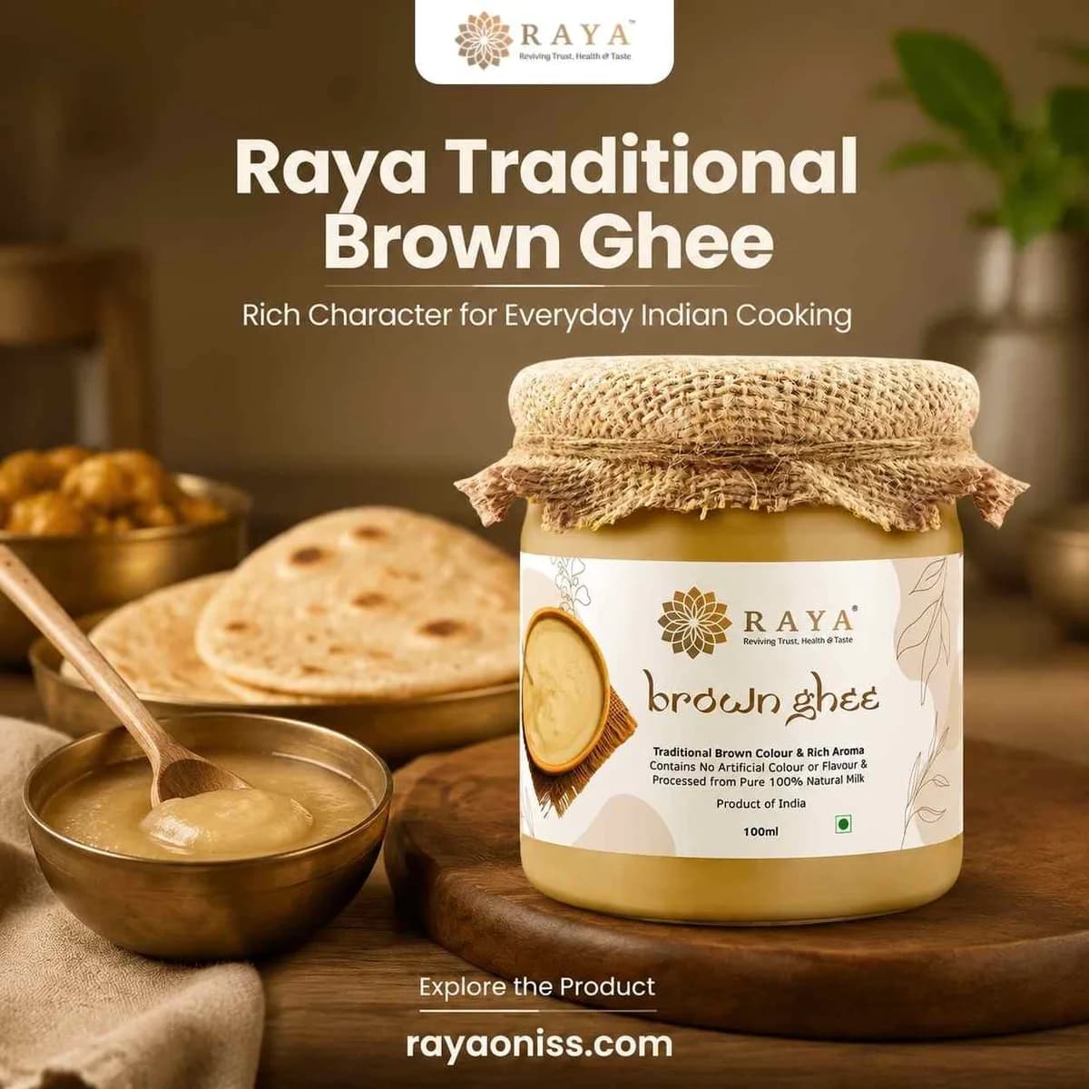 Looking for a Quality Brown Ghee Option?