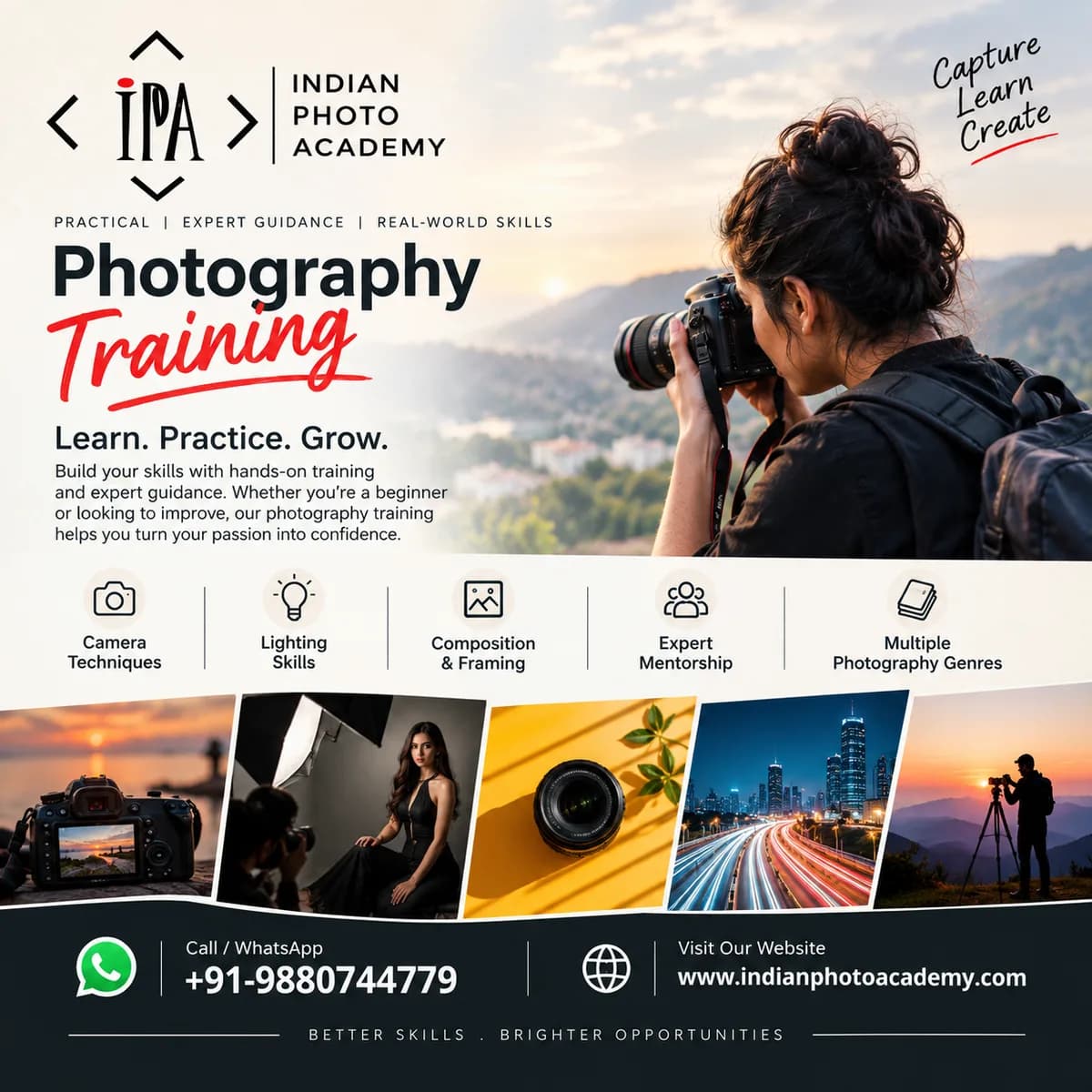 photography training in Bangalore