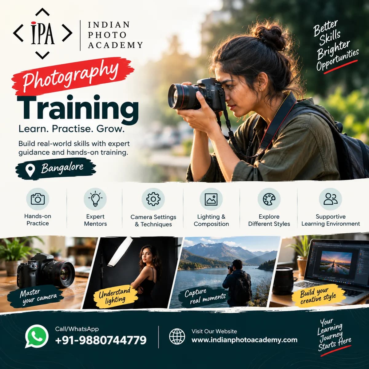 photography training in Bangalore