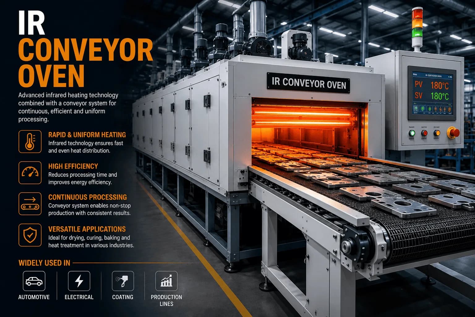IR Conveyor Oven