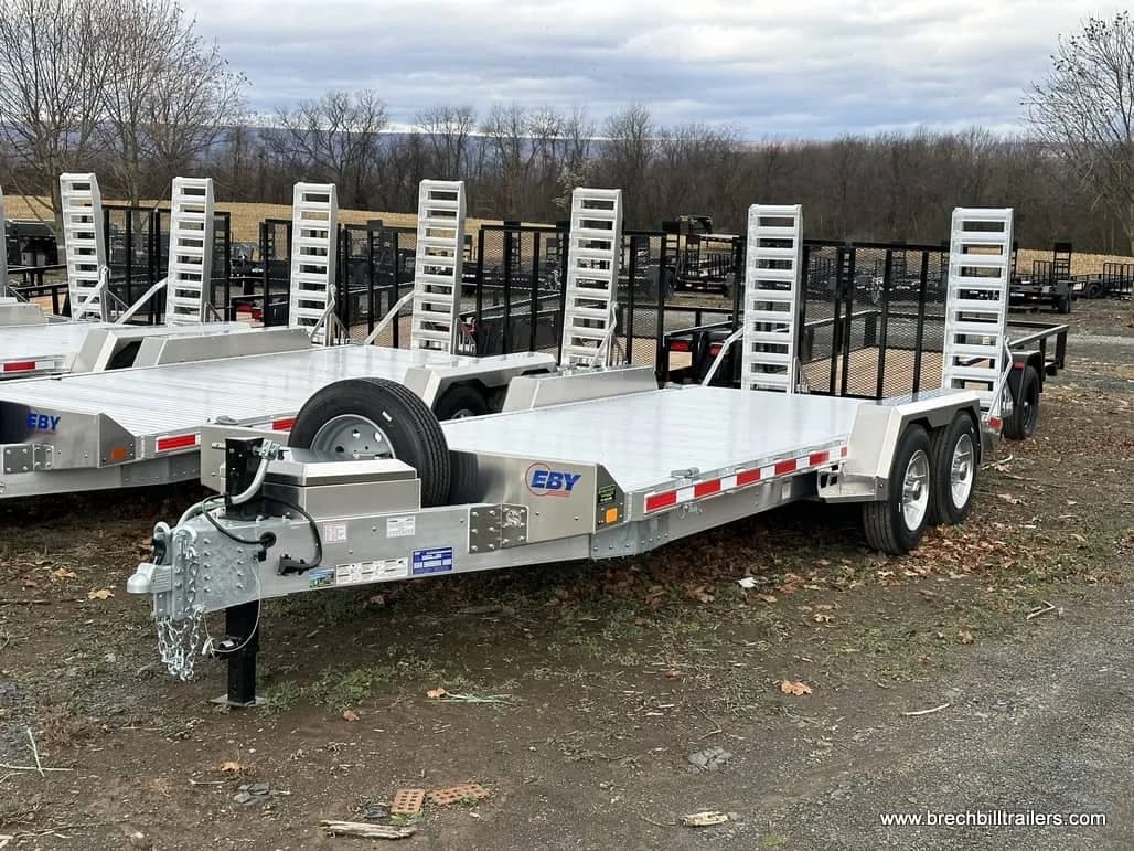Aluminum 16K Equipment Trailer 7×20