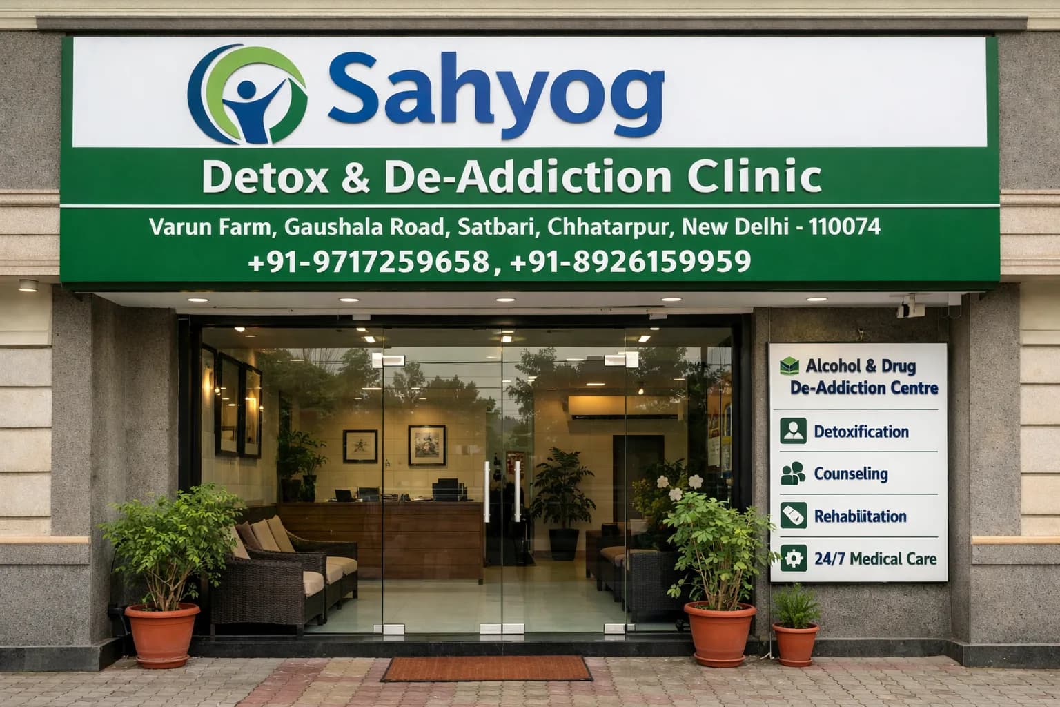 Alcohol Rehabilitation Centre in Green Park | Sahyog