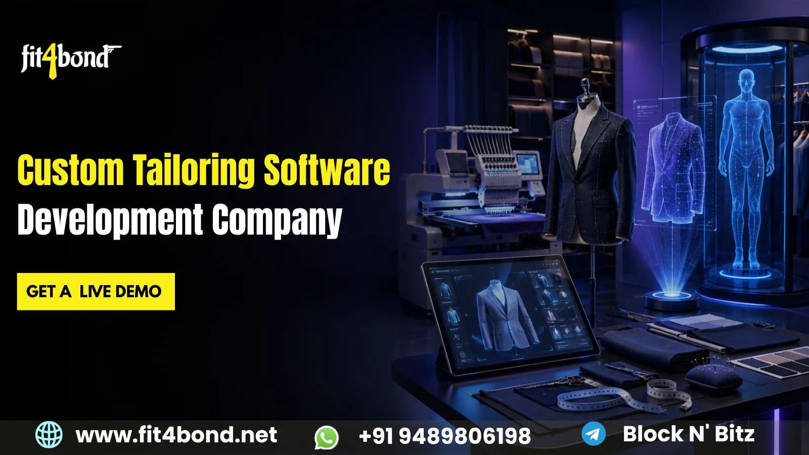 Turn Tailoring Expertise into Business Growth with Custom Tailoring Software Development 