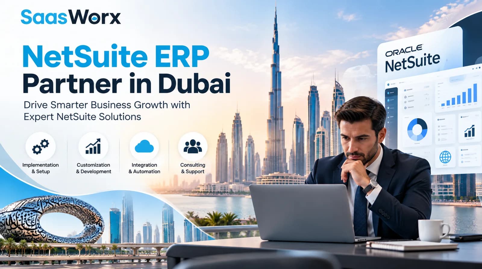 NetSuite ERP Partner in Dubai | SaasWorx Consulting