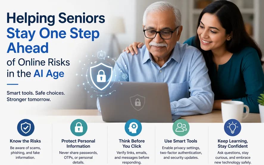 Helping Seniors Stay One Step Ahead of Online Risks in the AI Era