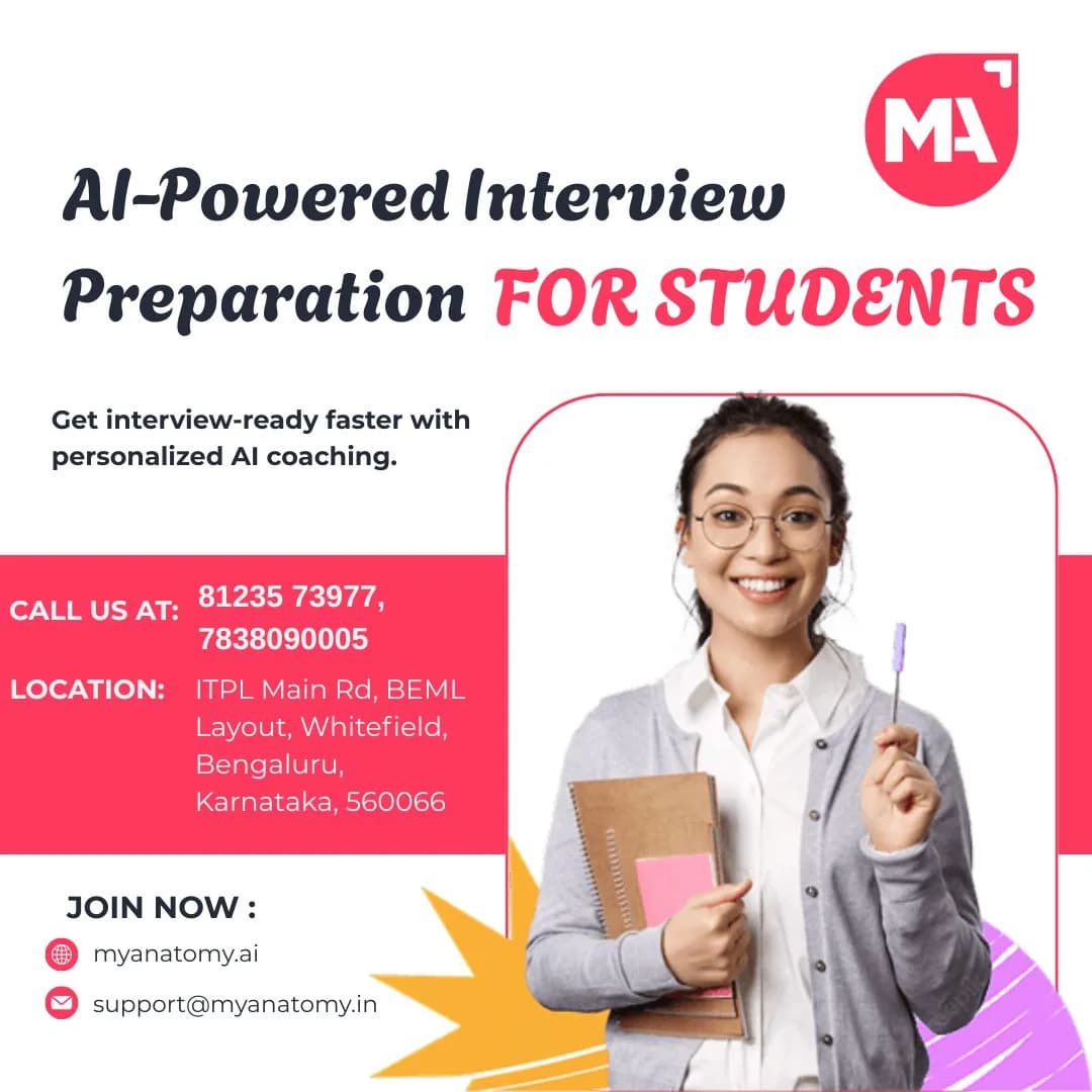 AI-Powered Interview Preparation for Students | MyAnatomy